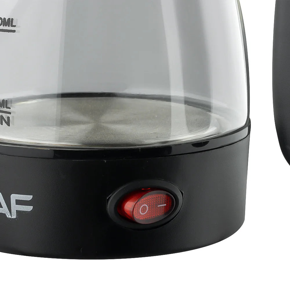 Cafetera Eléctrica De 600W, Cafetera De Pavo, Cafetera De Moca Italiana De Vidrio, Cafetera Turca Griega, Fácil Para El Hogar Y La Oficina, Regalo