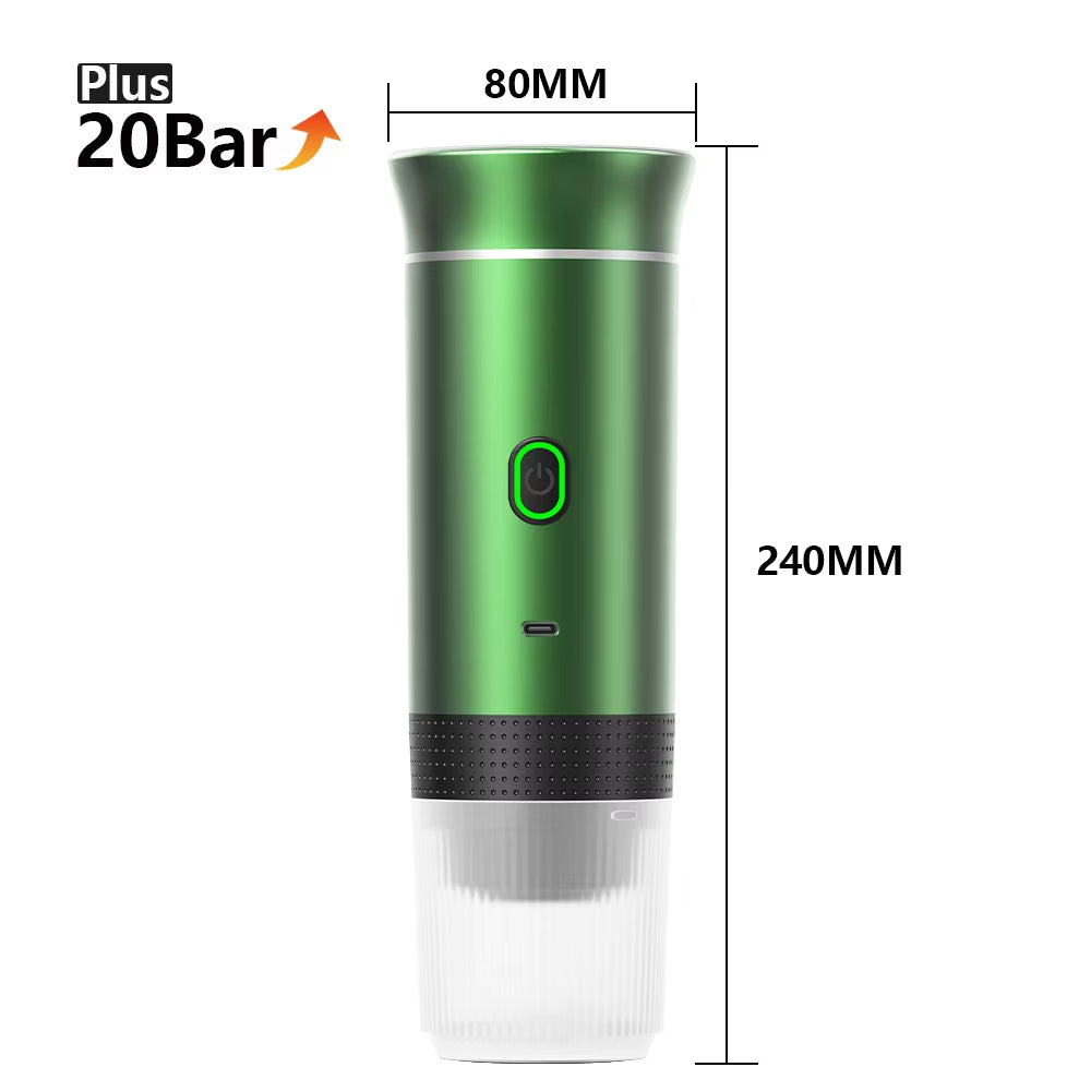 Wireless Electric Portable Espresso .NO LINKED