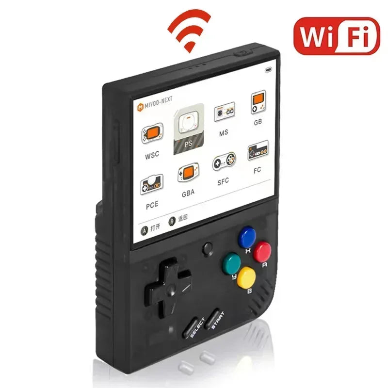 Consola De Juegos Portátil Retro MIYOO Mini plus V2 Mini + Pantalla IPS Consola De Videojuegos Clásica Sistema Linux Regalo Para Niños