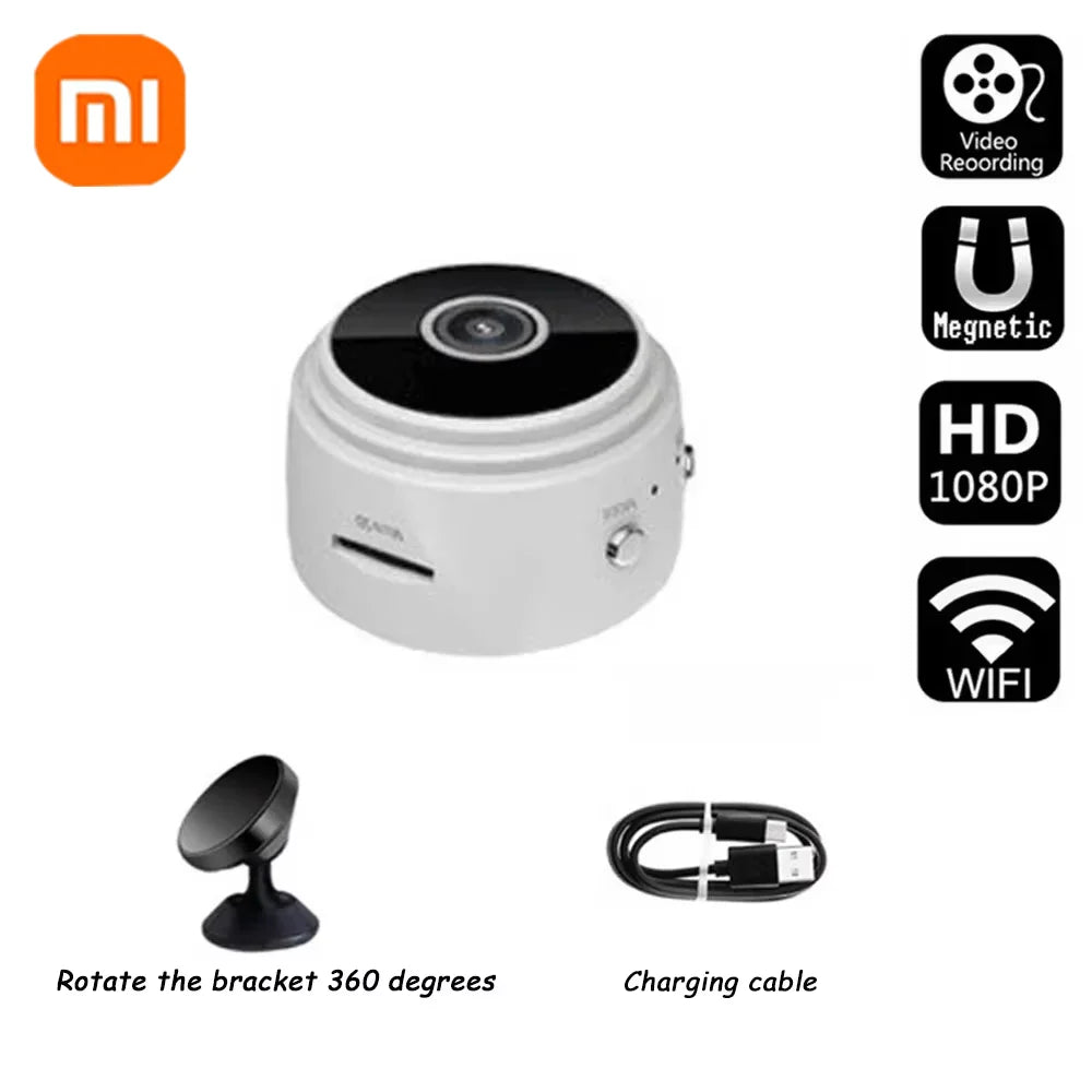 Xiaomi A9 Wifi Surveillance Mini Camera Home Indoor Audio Wireless Camera HD 4K Remote Video Security Protection Camera Monitor
