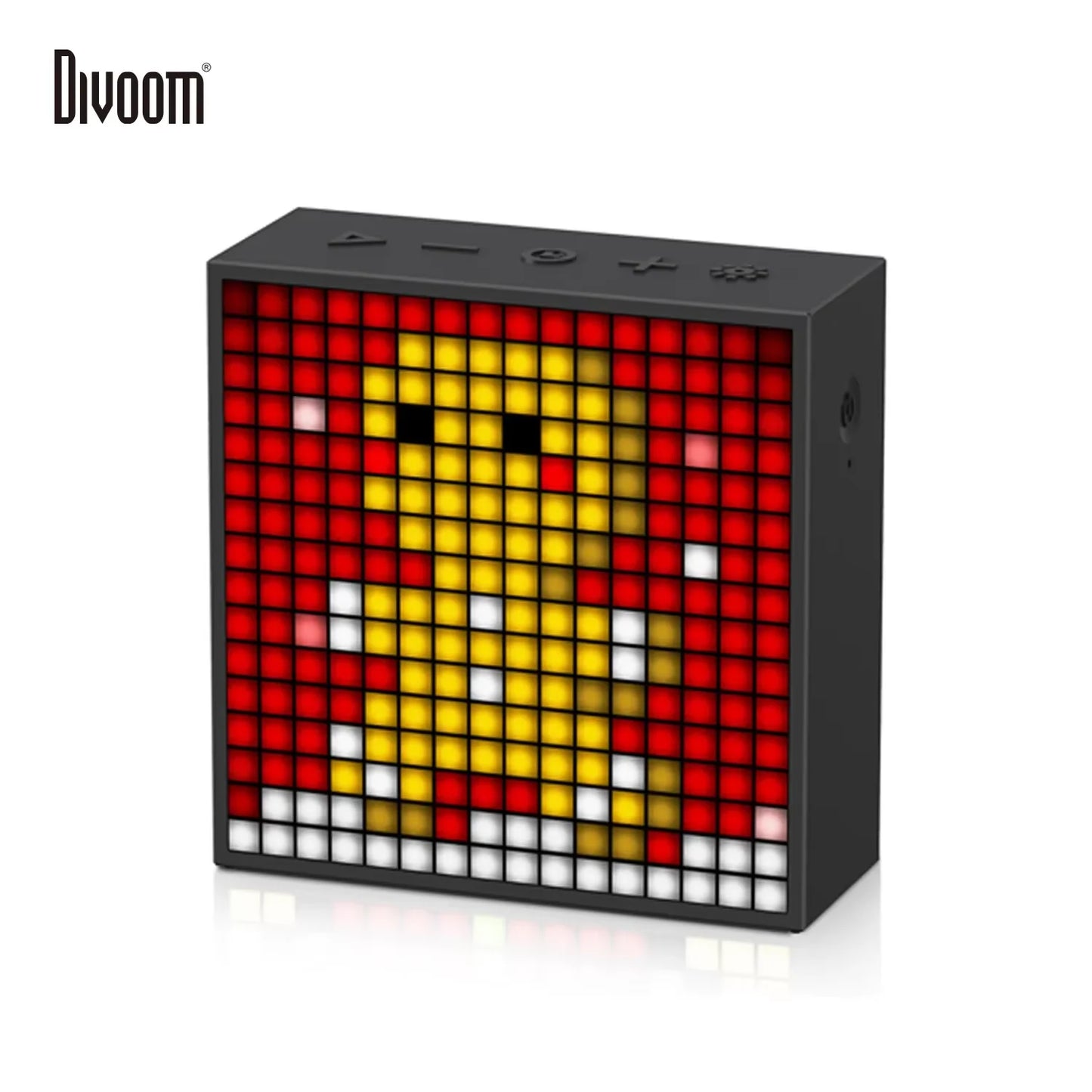 Divoom Timebox Evo Altavoces Bluetooth Inalámbricos Con Reloj Alarma Pantalla LED Programable Para Creación De Pixel Art Regalo Único