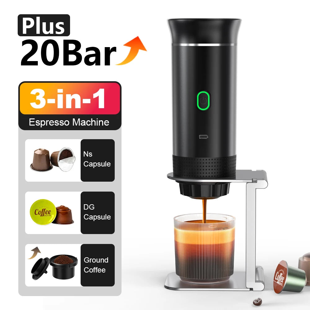 Wireless Electric Portable Espresso .NO LINKED