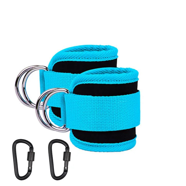 Correas De Tobillo, Juego De Cuerdas De Resistencia TPE, Puños De Soporte De Tobillo Para Máquinas De Cable De Gimnasio, Fitness, Yoga, Pilates, Crossfit, Deporte De Peso Para Mujeres