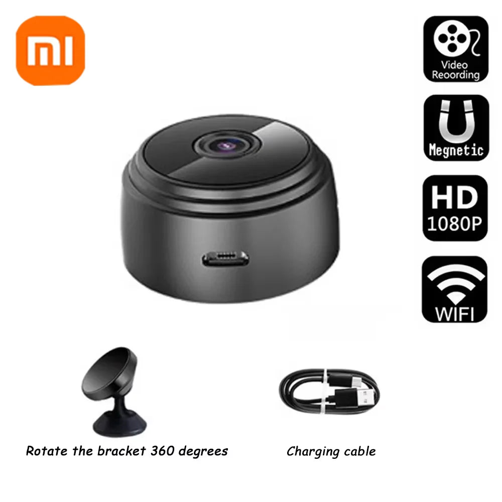 Xiaomi A9 Wifi Surveillance Mini Camera Home Indoor Audio Wireless Camera HD 4K Remote Video Security Protection Camera Monitor