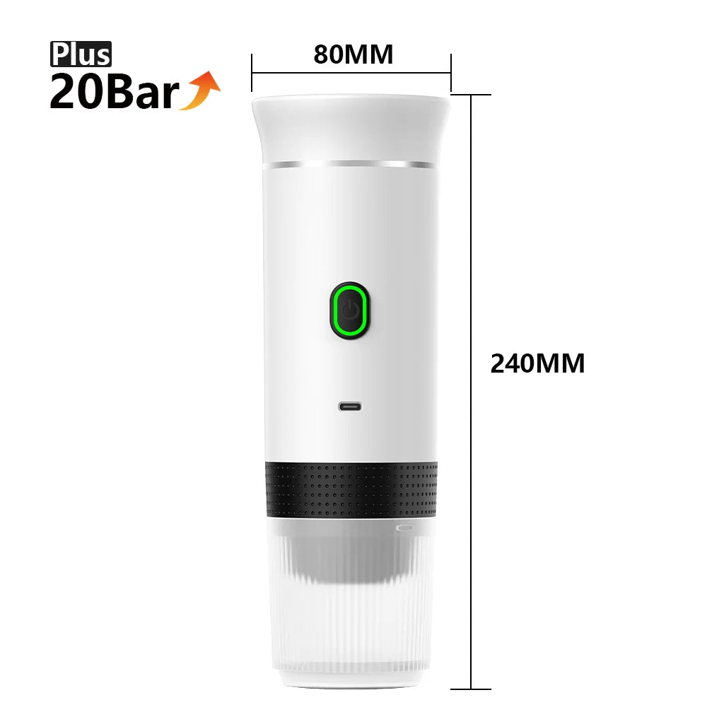 Wireless Electric Portable Espresso .NO LINKED
