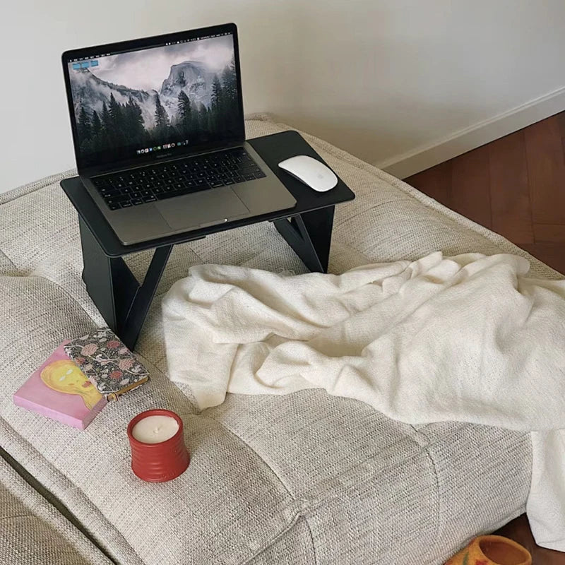 Mini Mesa De Trabajo Plegable Para Ordenador Portátil, Soporte De Ordenador Portátil Para Coche, Sala De Estar, Sofá, Cama, Herramientas De Lectura De Trabajo, TV, Juegos De PC