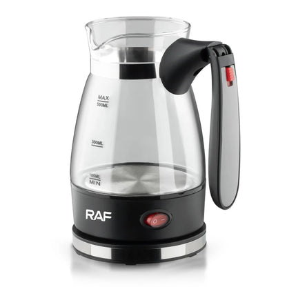 Cafetera Eléctrica De 600W, Cafetera De Pavo, Cafetera De Moca Italiana De Vidrio, Cafetera Turca Griega, Fácil Para El Hogar Y La Oficina, Regalo