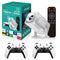 HCS350 Pro Consolas De Juegos Proyector WIFI Portátil Inteligente Proyector Quad Core ARM Cortex-A53 Compatible Con GB PS1 PSP NES SFC Juegos