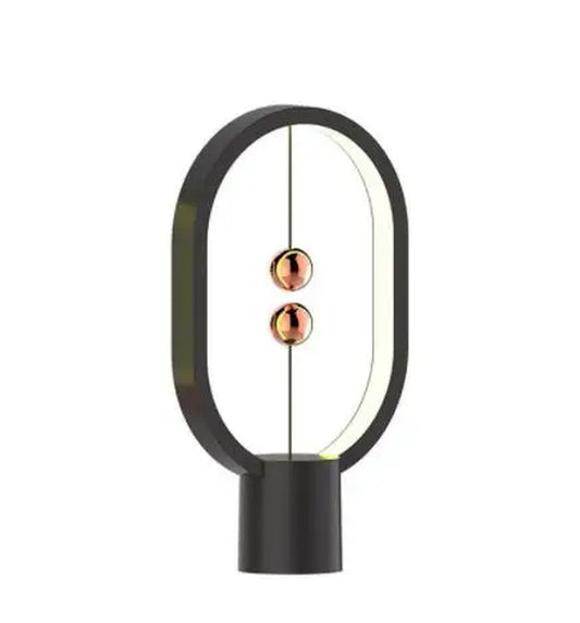 Novedad Mini Lámpara De Equilibrio Magnético Levitación Bola Flotante USB Mesita De Noche Regalo De Cumpleaños Para Niños Luz LED Nocturna Elegante Decoración De La Habitación