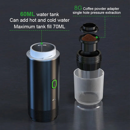 Wireless Electric Portable Espresso .NO LINKED