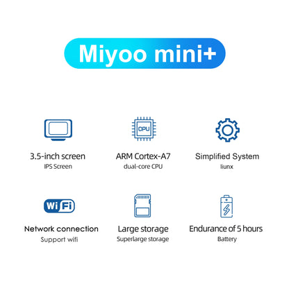 Consola De Juegos Portátil Retro MIYOO Mini plus V2 Mini + Pantalla IPS Consola De Videojuegos Clásica Sistema Linux Regalo Para Niños