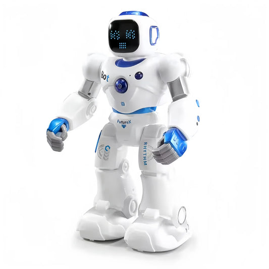 Robot Inteligente Para Niños, Robot De Control Remoto Programable Interactivo Grande Con Control Por Voz, Control De Aplicaciones
