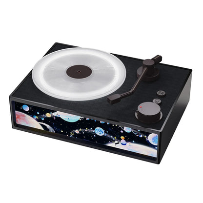 Difusor De Aceites Esenciales Altavoces Bluetooth Altavoz Bluetooth De Vinilo Retro Vintage Altavoz Portátil Con Audio Ligero De Ilustración