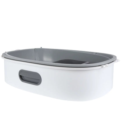 Caja De Arena Para Gatos, Caja De Arena Cerrada Con Estructura De Cúpula, Inodoro Para Gatos Con Pala, Con Cuchara Para Arena Para Gatos, 40*39*56Cm